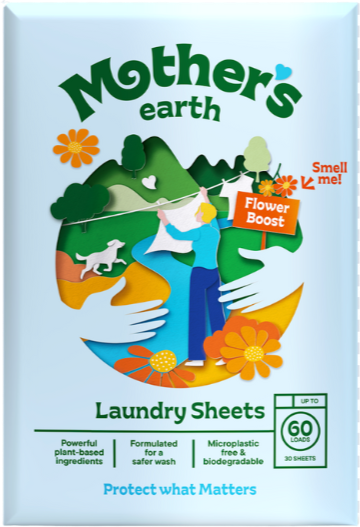 Eco-Friendly Laundry Sheets Mother's Earth