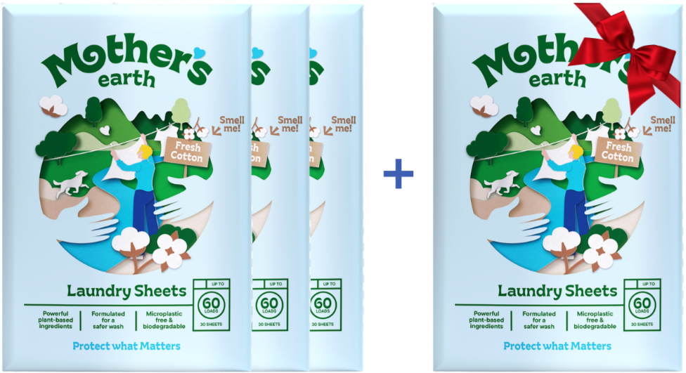 Eco-Friendly Laundry Sheets Mother's Earth