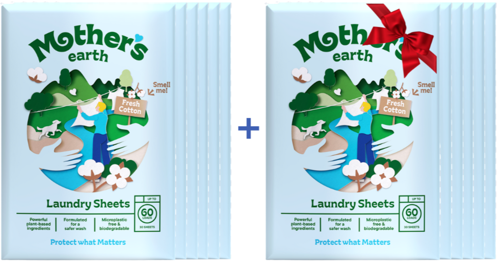 Eco-Friendly Laundry Sheets Mother's Earth