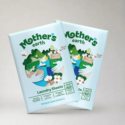 Eco-Friendly Laundry Sheets Mother's Earth