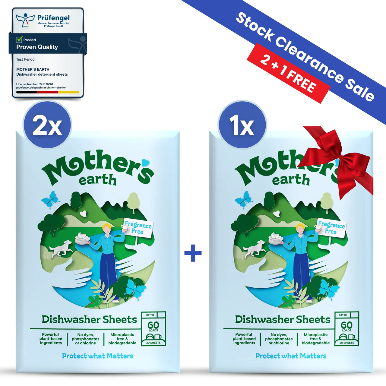 Eco-Friendly Dishwasher Sheets Mother's Earth