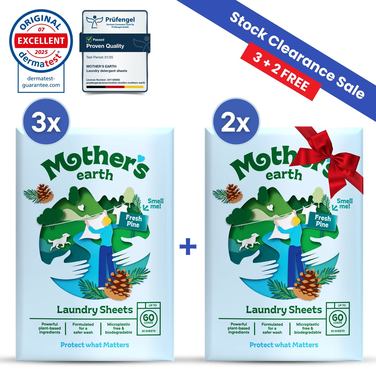 Eco-Friendly Laundry Sheets Mother's Earth