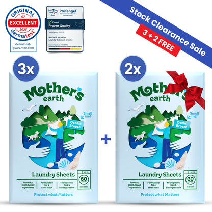 Eco-Friendly Laundry Sheets Mother's Earth