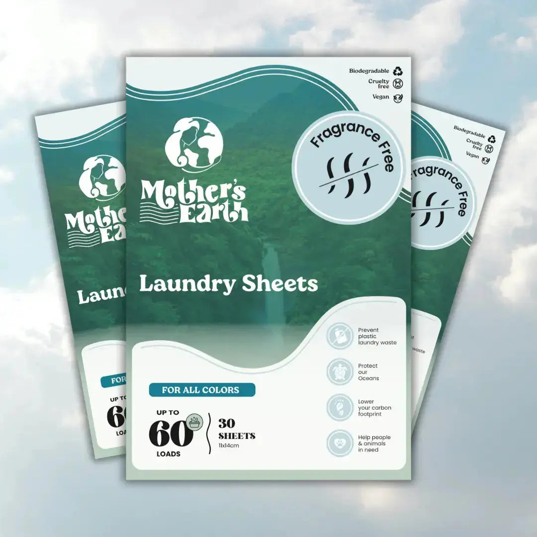 Eco-Friendly Laundry Sheets (NEW SCENT) Mother's Earth