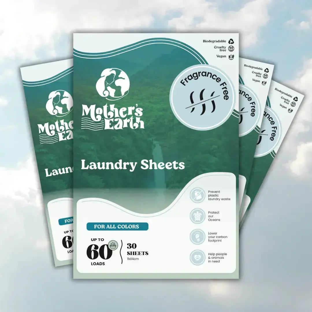 Eco-Friendly Laundry Sheets (NEW SCENT) Mother's Earth