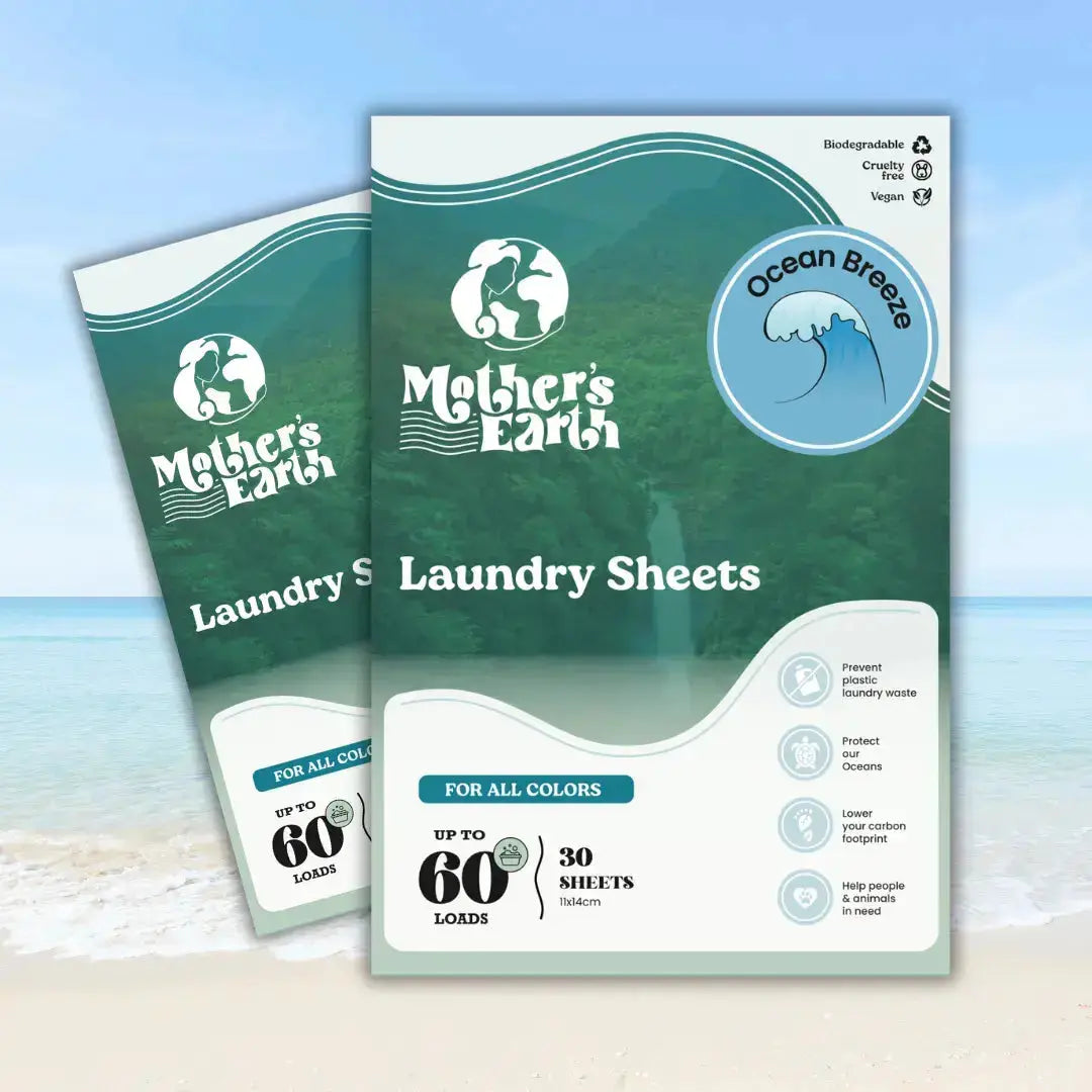 Eco-Friendly Laundry Sheets (NEW SCENT) Mother's Earth