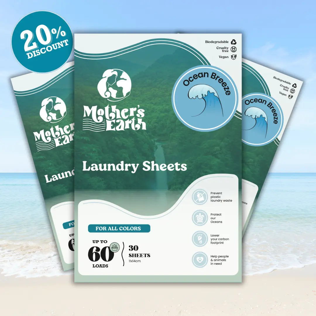 Eco-Friendly Laundry Sheets Mother's Earth