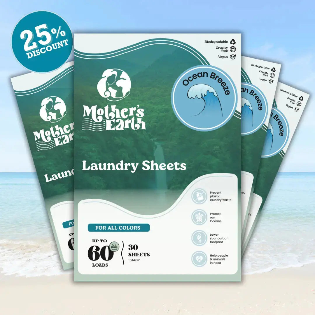 Eco-Friendly Laundry Sheets Mother's Earth