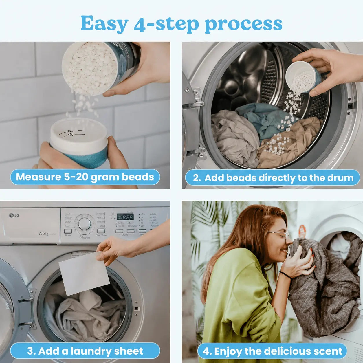 Eco-Friendly Laundry Sheets + Scent Beads Value Bundle Mother's Earth