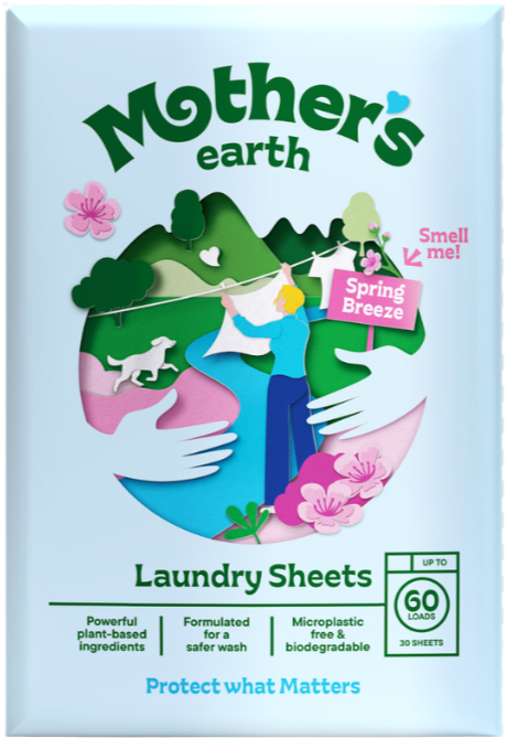 Eco-Friendly Laundry Sheets Mother's Earth