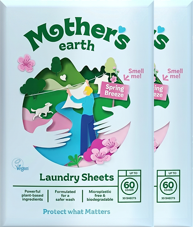Eco-Friendly Laundry Sheets Mother's Earth