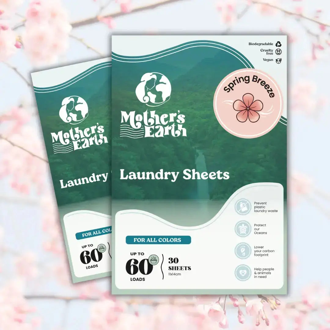 Eco-Friendly Laundry Sheets (NEW SCENT) Mother's Earth
