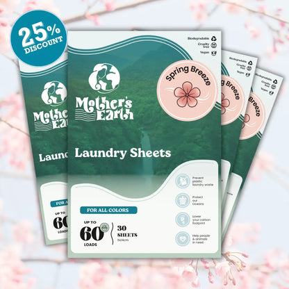 Eco-Friendly Laundry Sheets Mother's Earth