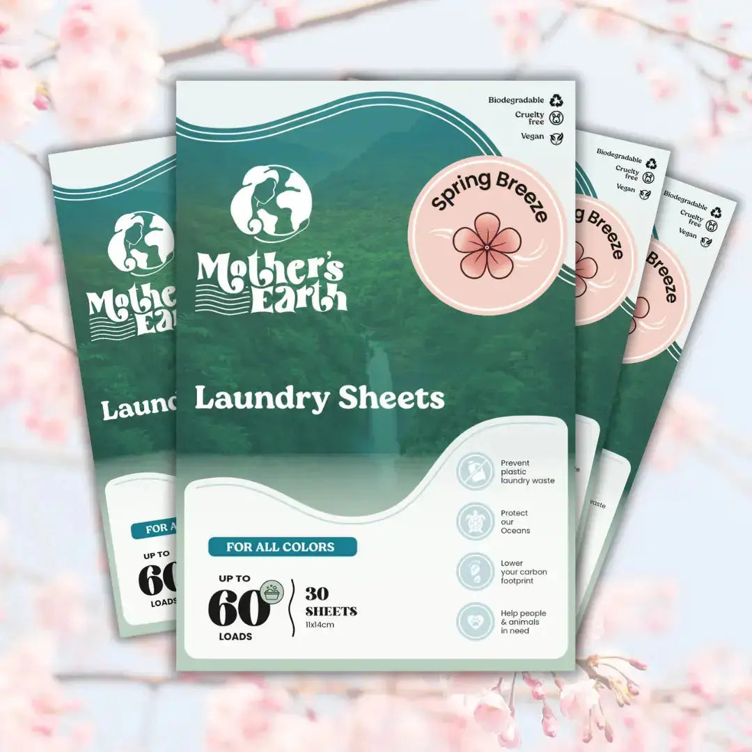 Eco-Friendly Laundry Sheets (NEW SCENT) Mother's Earth