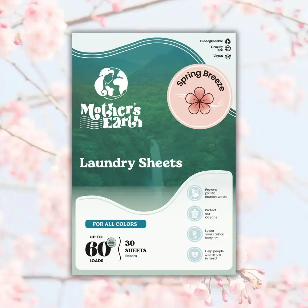 Eco-Friendly Laundry Sheets (NEW SCENT) Mother's Earth